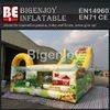 Forest jumping castle inflatable slide