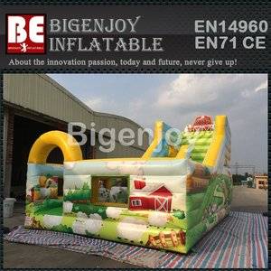 Forest jumping slide,inflatable slide,Forest jumping castle