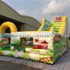 Forest jumping castle inflatable slide