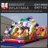 Inflatable clown jumping castles slide