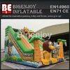 Inflatable Jungle Climb and Slide Bouncy House