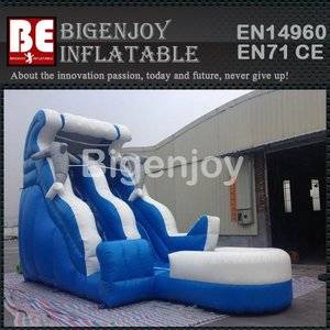 Painting Sea Inflatable Slide,Slide for Commercial Use,Dolphin Inflatable Slide