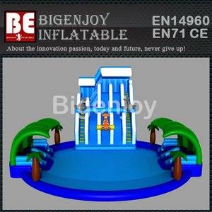 Giant water park,inflatable water slides,Giant water slides