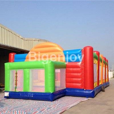 Inflatable football pitch sports games ball field