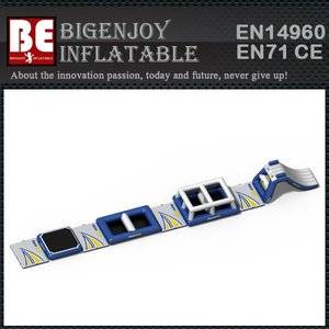 Inflatable aqua run,water track for pool,Inflatable water track
