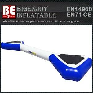 Single-Log Bridge Water Trampoline,Water Trampoline Games,inflatable balance beam
