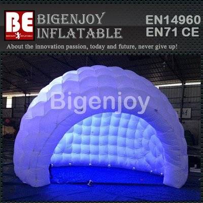 LED portable cube tent inflatables