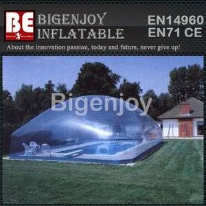 Outdoor inflatable tent,tent for swimming pool,inflatable tent pool