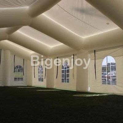 Large wedding marquee tent for outdoor wedding party
