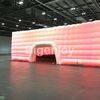 Led square cube tent inflatable building