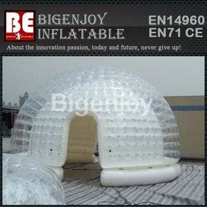 Transparent clear tent,inflatable lawn tent,airtight version tent