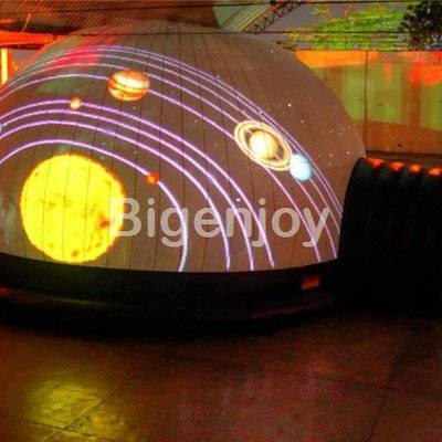 Customizd portable inflatable planetarium tent