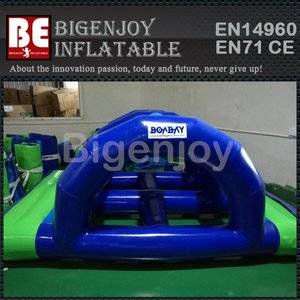 Heat sealed bridge on water,inflatable water bridge,inflatable bridge water