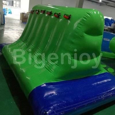 Inflatable water Cliff climbing wall for aqua park