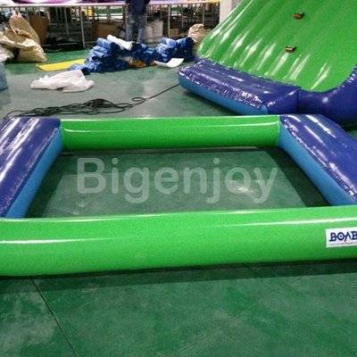 PVC inflatable water float pond play module