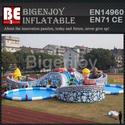 Large Inflatable Swimming Pool Water Park