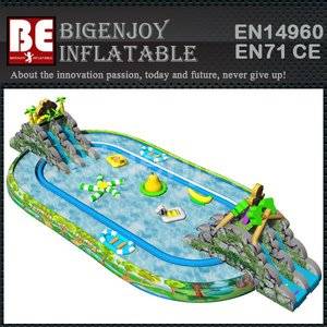Water park inflatable,water pool for kids and adults,inflatable water pool