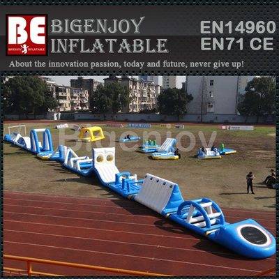 Giant Inflatable Water Park For Lake Resort