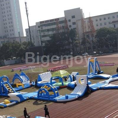 Inflatable Floating Water Sports Park For Water Games