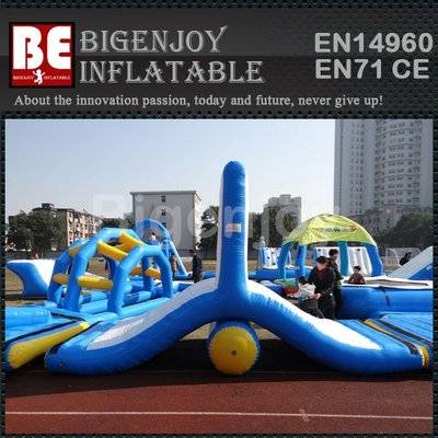 Cheap Inflatable Water Floating Obstacle Course