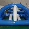 Water bridge inflatable island float