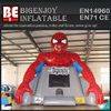 Spiderman air bouncer inflatable trampoline