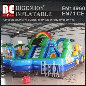 Beach theme inflatable bouncer,inflatable outdoor playground,Beach inflatable playground