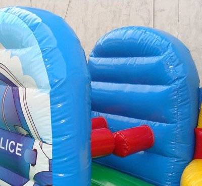Rescue squad obstacle inflatable playground