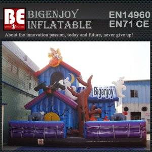 Haunted House inflatable,inflatable jumping bouncer,Haunted House bouncer