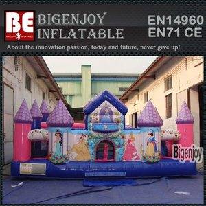 Inflatable princess bouncy,Inflatable playground,princess bouncy playground