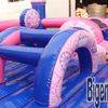 Inflatable princess bouncy slide playground
