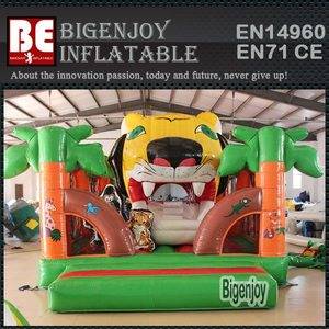 inflatable Bounce House,inflatable Tiger Mouth,Tiger Mouth Bounce House