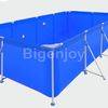 Large inflatable mental frame swimming pool