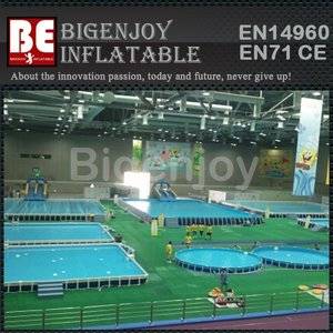 Mobile Swimming Pool,Stainless Steel Pool,Metal Frame Pool