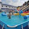 Inflatable large water park bracket frame pool