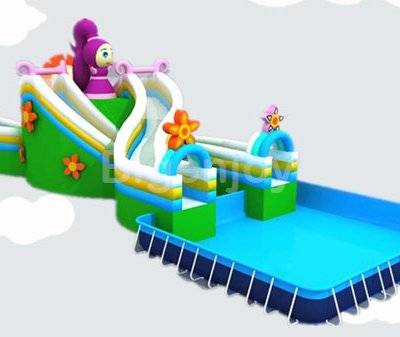 Amusement water park rides attractions plastic frame swimming pool