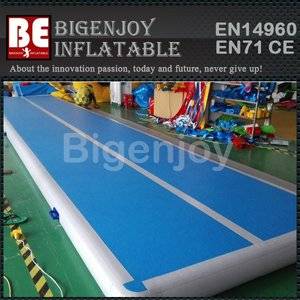 DWF inflatable air track,inflatable air gym mat,gym track tumbling mat