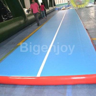 Popular inflatable air gymnastic track mini air track