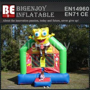 mini bouncer combo,Inflatable spongebob bouncer,Inflatable combo
