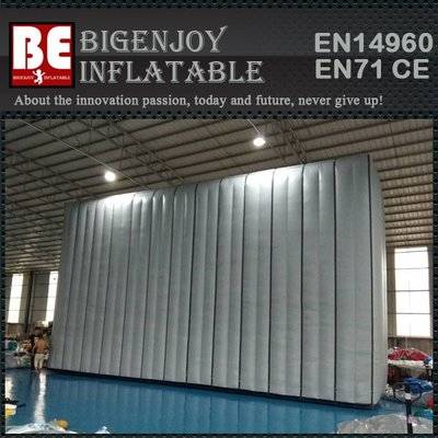3D Trade Show advertising Equipment inflatable wall