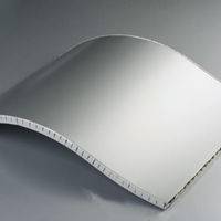 Arc shape and round shaped aluminum honeycomb panels, Irregular shape Honeycomb Panels manufacrurer