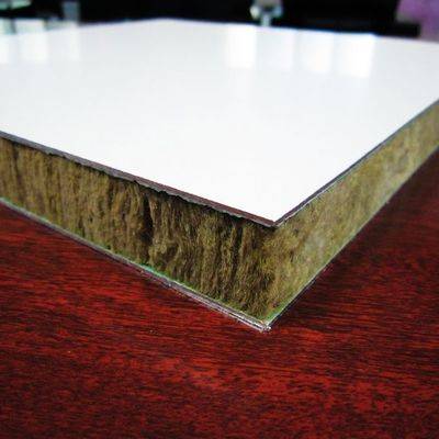 rock wool composite panels, rock wool insulated panels with good thermal conductivity