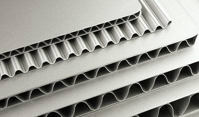 8mm thick aluminum corrugated panels for ceilings and wall