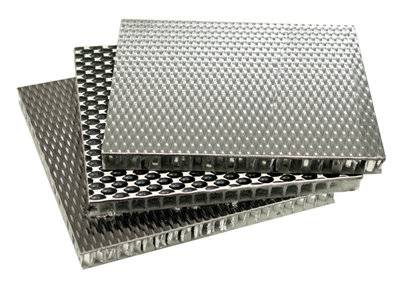 Anti slip aluminum sandwich panels, honeycomb panel sandwich for wall cladding and floors