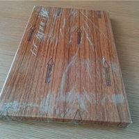 Wood color aluminum honeycomb panels, wood texture honeycomb sandwich panels for wall claddings