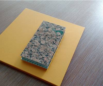 PE coated aluminum honeycomb sandwich panels for wall cladding