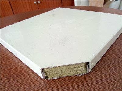 Heat Insulation Rock Wool Sandwich Panels for Mobile House