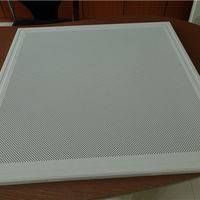 600*600 Perforated Aluminum False Ceiling Tiles