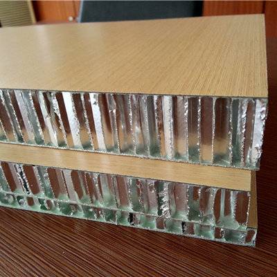 Wood Color Formica Laminate Surface Honeycomb Core Sandwich Panels for Ship Decoration