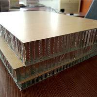 Wood Color Coated Aluminium Honeycomb Panels for Doors and Furniture